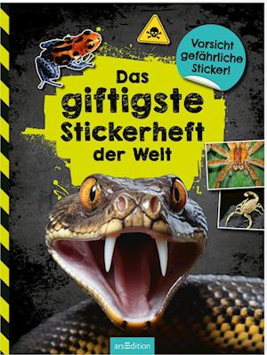 Das giftigste Stickerheft der Welt -  - Książki - arsEdition - 9783845859231 - 30 lipca 2024