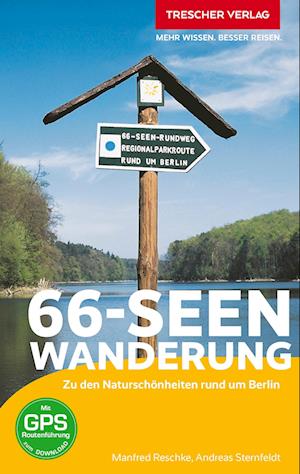 Cover for Manfred Reschke · TRESCHER Reiseführer 66-Seen-Wanderung (Bok) (2023)