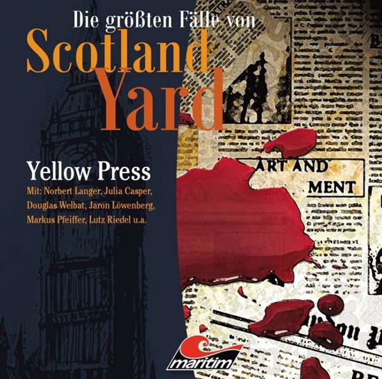 Cover for Die Größten Fälle Von Scotland Yard · Größten Fälle v.Scottland Yard.26.CD (Bog) (2017)