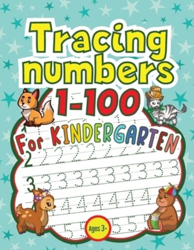 Cover for Avantgarde Little Press · Tracing Numbers 1-100 for Kindergarten (Paperback Book) (2021)