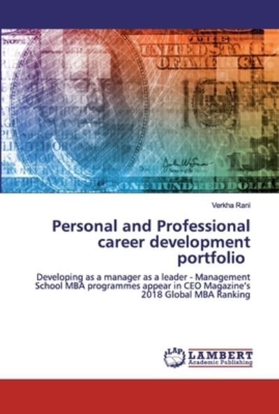 Cover for Rani · Personal and Professional career d (Book) (2020)