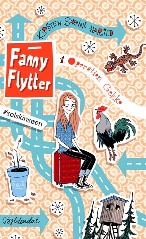 Cover for Kirsten Sonne Harild · Fanny: Fanny flytter 1 - Operation Gekko (Bound Book) [1º edição] [Indbundet] (2014)