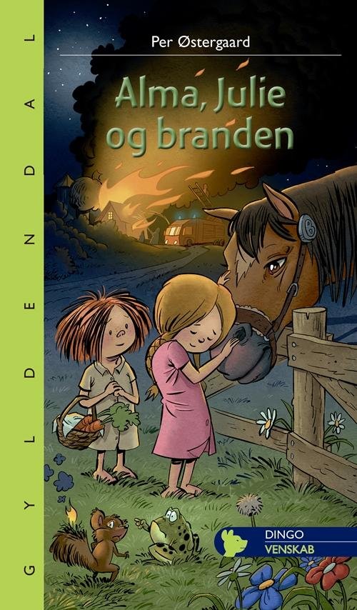 Dingo. Lille: Alma, Julie og branden - Per Østergaard - Bücher - Gyldendal - 9788702179231 - 6. Juli 2015