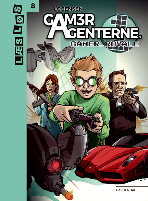 Cover for LG Jensen · Læs løs 8: GamerAgenterne. Gamer_Royale (Gebundesens Buch) [2. Ausgabe] (2020)