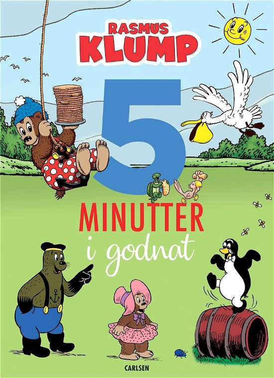 Cover for Carla og Vilhelm Hansen · Fem minutter i godnat: Fem minutter i godnat - Rasmus Klump (Bound Book) [1th edição] (2021)