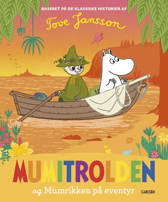 Cover for Tove Jansson · Mumitrolden og Mumrikken på eventyr (Innbunden bok) [2. utgave] (2024)