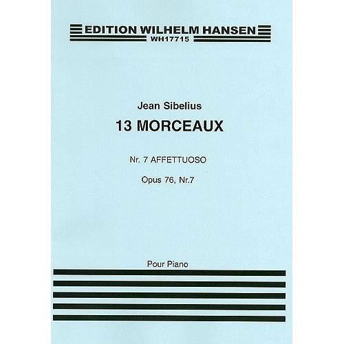Cover for Jean Sibelius · Jean Sibelius: 13 Pieces Op.76 No.7 'affettuoso' (Sheet music) (2015)