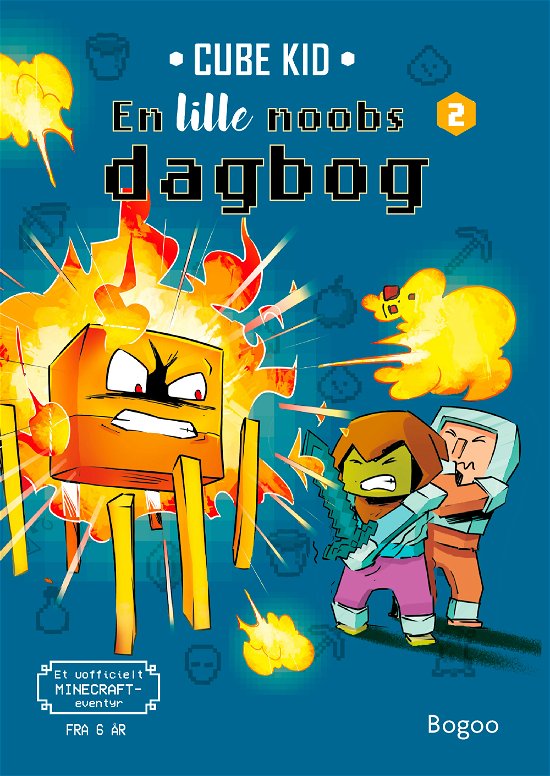 Cover for Laura Rivière · Cube Kid: En lille Noobs dagbog (Hardcover Book) [1st edition] (2024)
