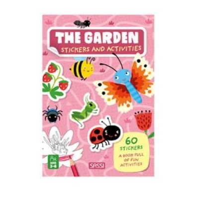 The Garden: Stickers and Activities - V Bonaguro - Books - Sassi - 9788830313231 - April 25, 2024