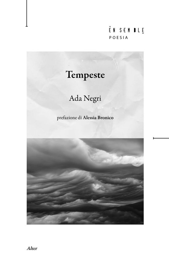 Cover for Ada Negri · Tempeste (Book)