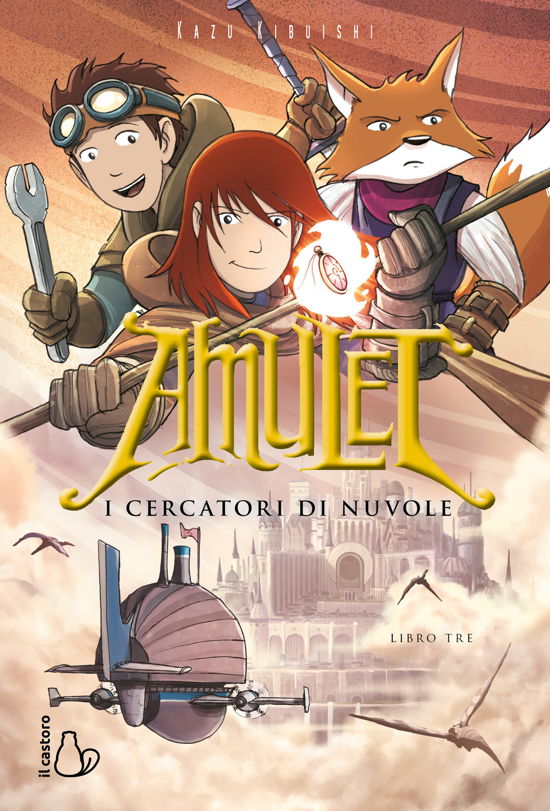 I Cercatori Di Nuvole. Amulet #03 - Kazu Kibuishi - Bøger -  - 9788869669231 - 