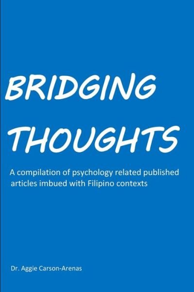 Cover for Aggie Carson-Arenas · Bridging Thoughts (Pocketbok) (2020)