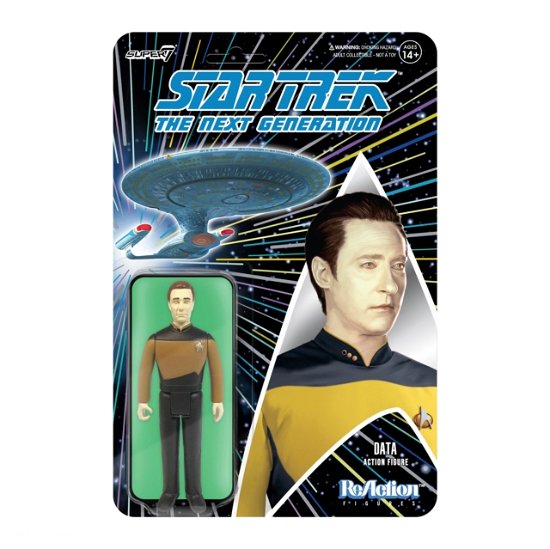 The Next Generation Reaction Figure Wave 1 - Data - Star Trek: Super7 - Merchandise - SUPER 7 - 0840049811232 - 28. Juli 2021