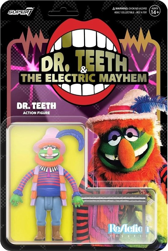 Muppets - Electric Mayhem Band Dr. Teeth (Glitter) - Muppets - Electric Mayhem Band Dr. Teeth (Glitter) - Fanituote -  - 0840049824232 - keskiviikko 27. maaliskuuta 2024
