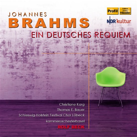 Cover for Brahms / Schleswig-holstein-festival Lubeck · Ein Deutsches Requiem (CD) (2013)