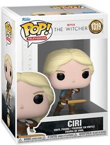 Witcher S2 - Ciri W/sword - Funko Pop! Television: - Merchandise - Funko - 0889698674232 - 27. juli 2023