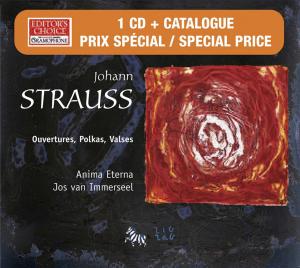 Overtures / Polkas / Valses - Strauss / Van Immerseel / Anima Eterna - Muzyka - ZIG - 3760009291232 - 30 czerwca 2009