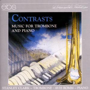 Contrasts: Music for Trombone & Piano - Clark,stanley / Romm,avis - Musikk - EBS - 4013106060232 - 13. april 1994