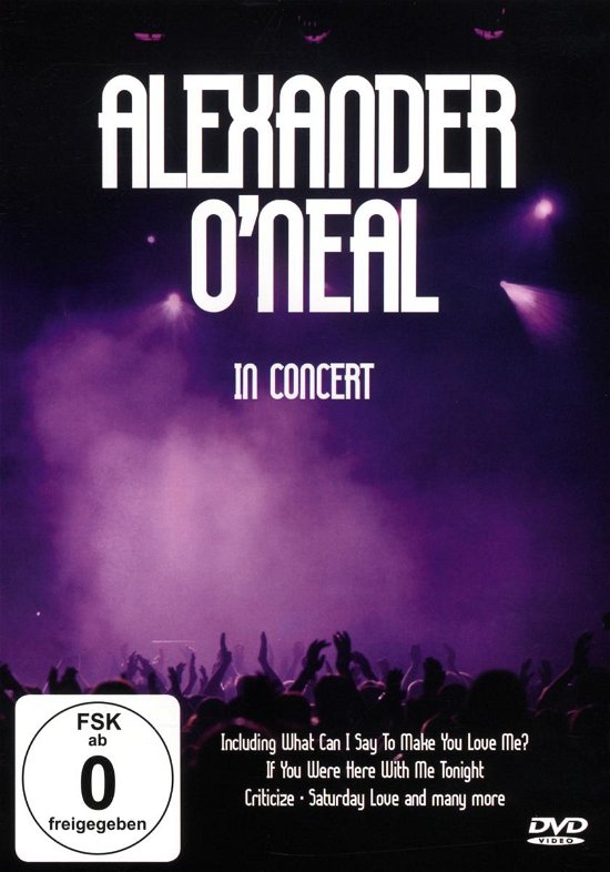 Cover for Alexander O'neal · In Concert (MDVD) (2012)