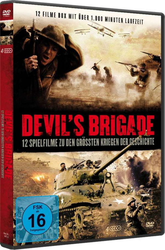 Cover for Film 1: Hristos Politis,david Warbeck,curd Jürge · Devils Brigade Kriegsfilm Box (DVD) (2020)