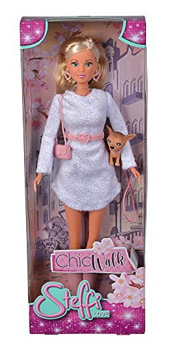 SL Dukke Chic Walk 29cm - Steffi Love - Produtos - Simba Toys - 4052351030232 - 22 de janeiro de 2022