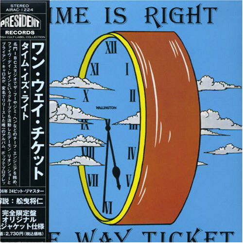 Cover for One Way Ticket · Time is Right? (Mini LP Sleeve) (CD) [Limited edition] (2006)