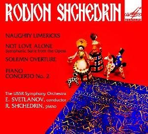 Cover for Rodion Shchedrin · Shchedrin. Symphonic Works (CD) (2013)