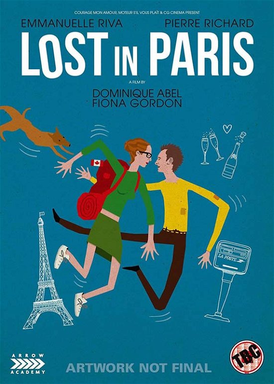 Cover for Lost In Paris DVD · Lost In Paris (DVD) (2017)
