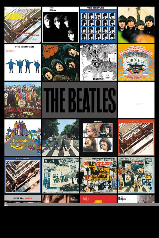 Beatles (The): Albums (Poster Maxi 61x91,5 Cm) - Großes Poster - Merchandise - Gb Eye - 5028486372232 - February 7, 2019