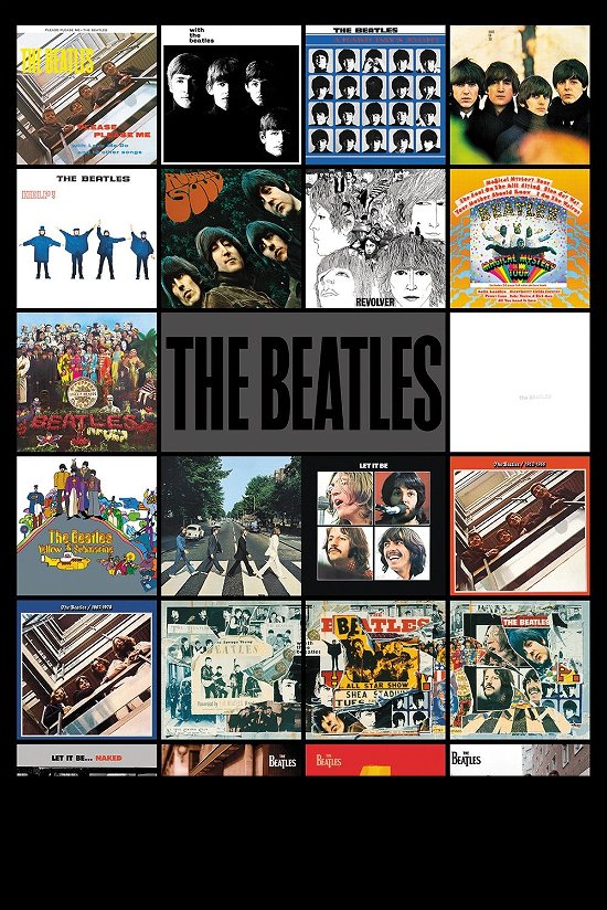 Cover for Großes Poster · THE BEATLES - Poster Albums (91.5x61) (Legetøj) (2019)