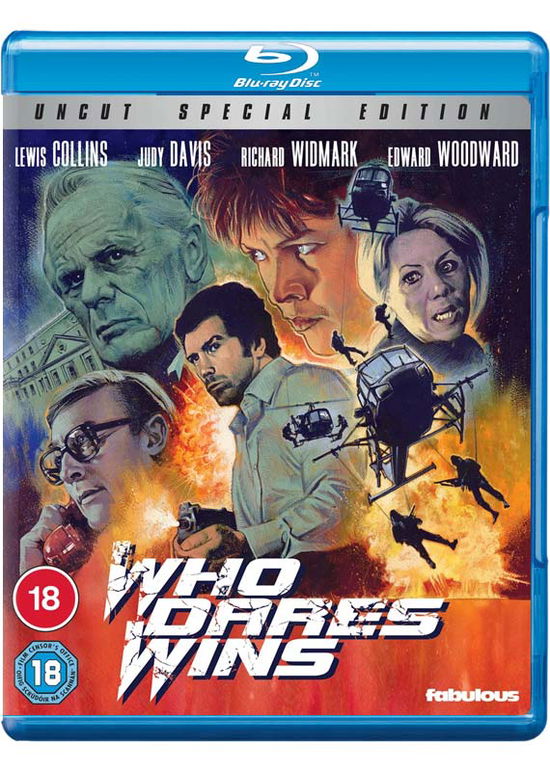 Cover for Who Dares Wins Uncut Version BD · Who Dares Wins - Uncut Special Edition (Blu-Ray) [Uncut Special edition] (2021)