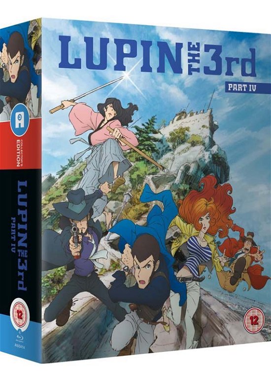 Cover for Manga · Lupin Iii: Part Iv (Blu-ray) (2018)