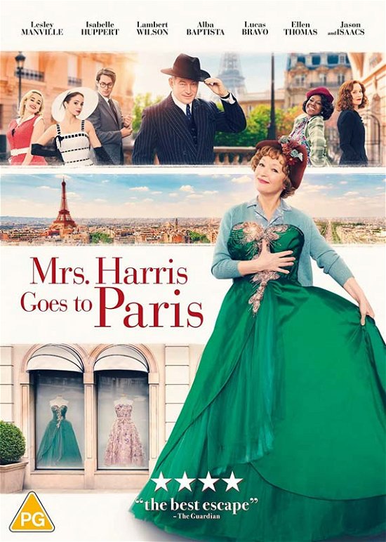Cover for Mrs Harris Goes to Paris DVD · Mrs Harris Goes To Paris (DVD) (2022)