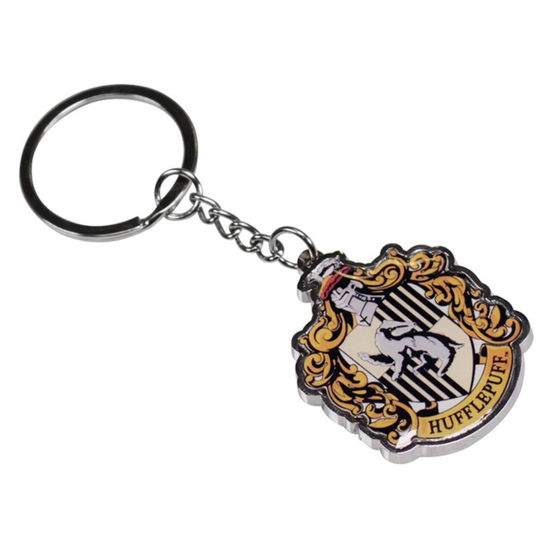 Harry Potter (Hufflepuff) - Metal Keyring - Harry Potter - Merchandise - HARRY POTTER - 5055453477232 - 1. april 2020