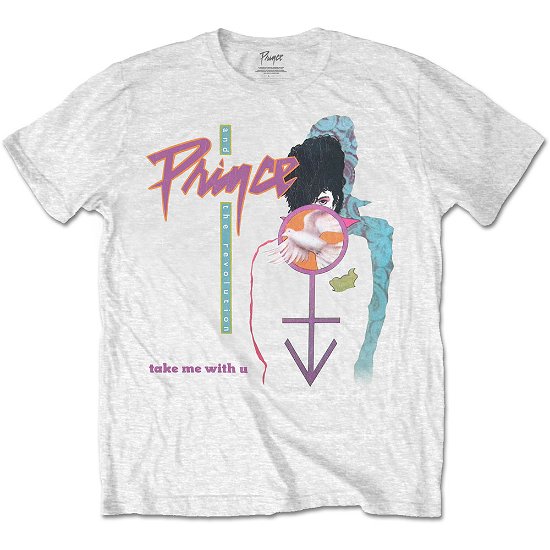 Prince Unisex T-Shirt: Take Me With U - Prince - Merchandise - Bravado - 5056170603232 - 