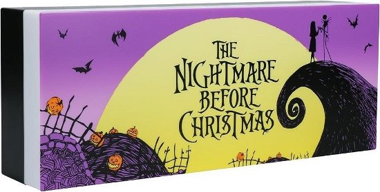 Nightmare Before Christmas Logo Lamp 30 Cm - Paladone - Merchandise -  - 5056577721232 - August 21, 2023