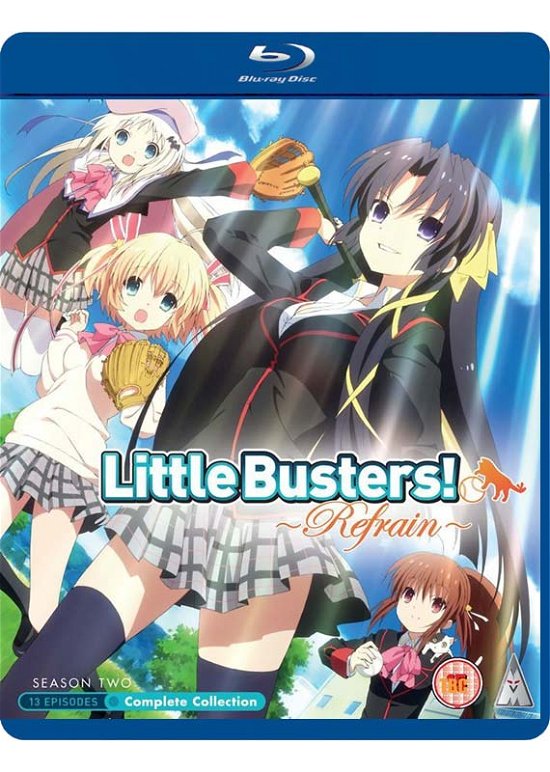 Cover for Little Busters Refrain S2 Coll BD · Little Busters Season 2 - Refrain (Blu-ray) (2017)