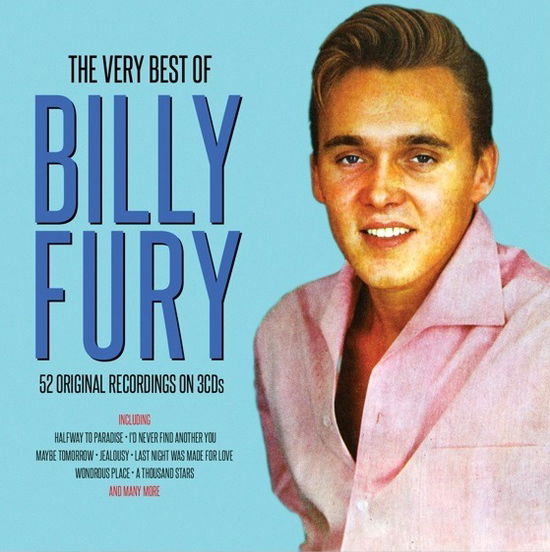 Very Best Of - Billy Fury - Muziek - NOT NOW - 5060432023232 - 4 september 2020