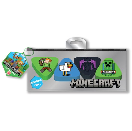 Cover for Minecraft (Icons) Eraser Set (MERCH) (2024)