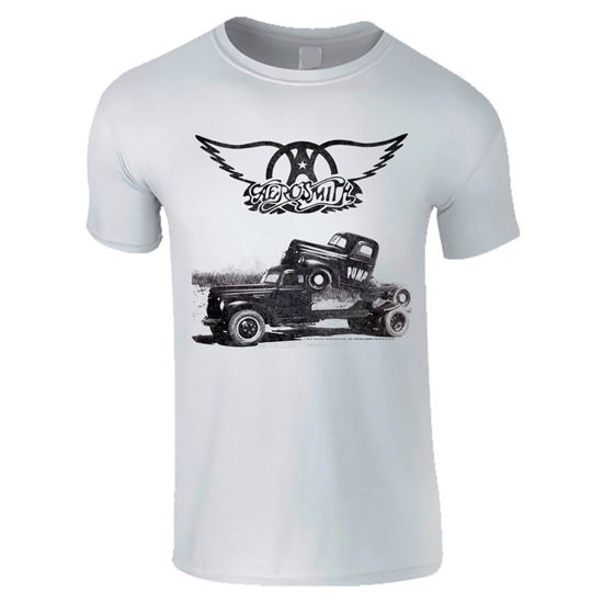 Cover for Aerosmith · Pump - White (T-shirt) [size M] (2019)