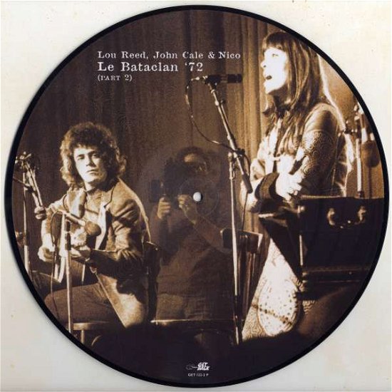 Cover for Lou Reed · Le Bataclan 1972 V.2 (LP) [Picture Disc edition] (2005)