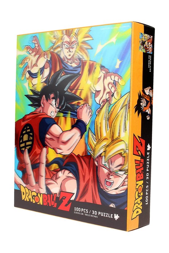 DRAGON BALL Z - Goku Saiyan - Puzzle 100P 23x31cm - P.Derive - Merchandise -  - 8435450253232 - 30. maj 2022