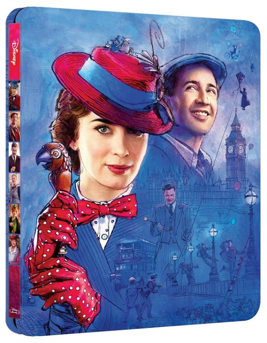 Cover for Mary Poppins · Il Ritorno (Steelbook) (Blu-ray)