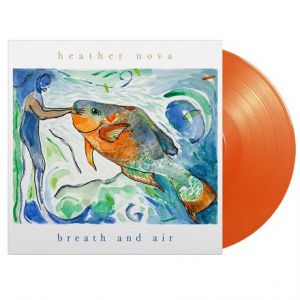 Cover for Heather Nova · Breath And Air (LP) [Orange Coloured edition] (2025)