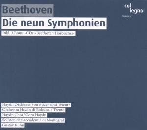 Cover for Haydn Orch.Bozen Und Trient / Kuhn,G. · Sinfonien 1-9 (+3 Hörbücher) (CD) (2008)