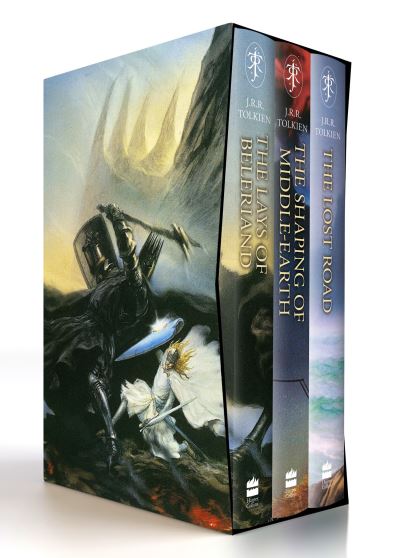 The History of Middle-earth (Boxed Set 2): The Lays of Beleriand, the Shaping of Middle-Earth & the Lost Road - The History of Middle-earth - Christopher Tolkien - Muu - HarperCollins Publishers - 9780008669232 - torstai 28. maaliskuuta 2024