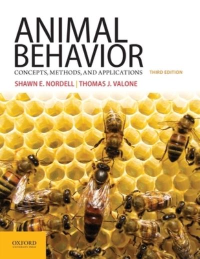 Cover for Shawn E. Nordell · Animal Behavior Concepts, Methods, and Applications (Book) (2020)