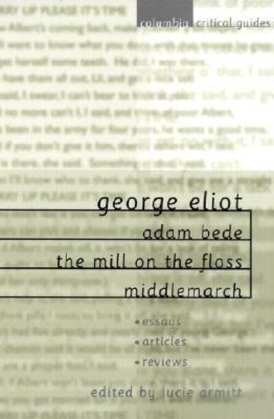 Cover for Lucie Armitt · George Eliot (Paperback Book) [New Ed edition] (2001)