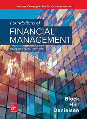 Cover for Stanley Block · Gen Combo Ll Foundations of Financial Managment; Connect Access Card (Print) (2018)