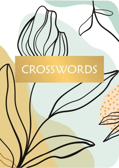 Cover for Eric Saunders · Crosswords - Arcturus Petal Puzzles (Pocketbok) (2023)